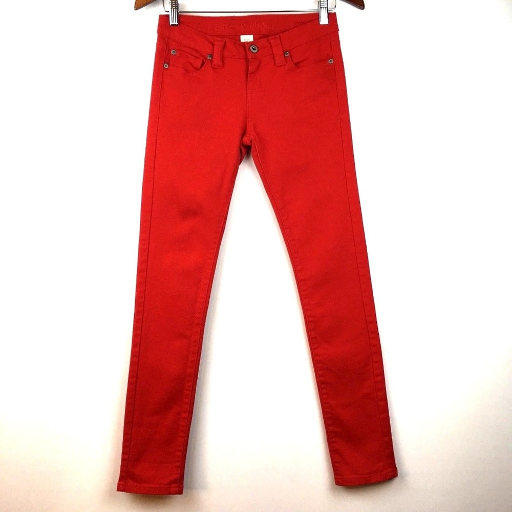 Blue Asphalt Juniors 3 Ankle Length Skinny Jeans